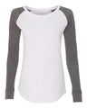Boxercraft Women’s Preppy Patch Slub Long Sleeve T-Shirt - Boxercraft T66