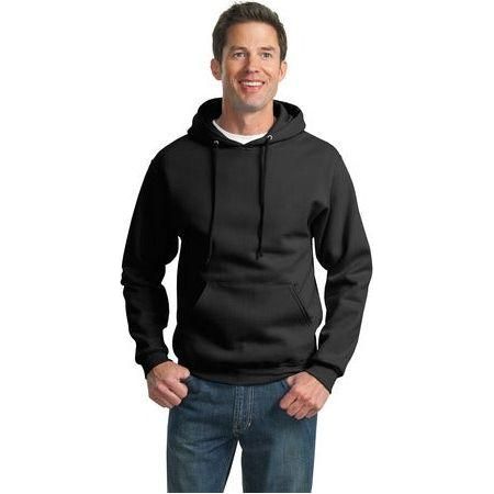 Mens Super Sweat - Pullover Hooded Sweatshirt Joe's USA Small Black