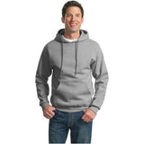 Mens Super Sweat - Pullover Hooded Sweatshirt Joe's USA Medium Oxford