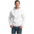 Mens Super Sweat - Pullover Hooded Sweatshirt Joe's USA Small White