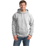 Mens Ultimate Cotton - Pullover Hooded Sweatshirt Joe's USA Small Ash