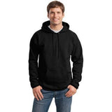 Mens Ultimate Cotton - Pullover Hooded Sweatshirt Joe's USA Small Black