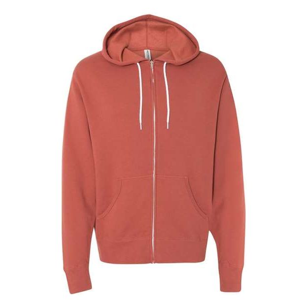 Independent Trading Co. Lightweight Full-Zip Hooded Sweatshirt - Independent Trading Co. AFX90UNZ Independent Trading Co.