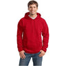 Mens Ultimate Cotton - Pullover Hooded Sweatshirt Joe's USA Small Deep Red