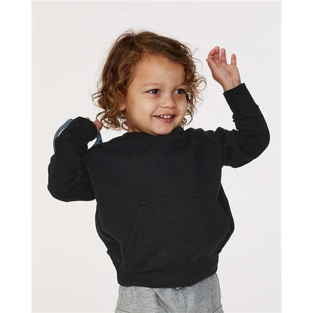 Independent Trading Co. Toddler Special Blend Hooded Raglan Sweatshirt - Independent Trading Co. PRM10TSB Independent Trading Co. Black 2T