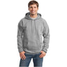 Mens Ultimate Cotton - Pullover Hooded Sweatshirt Joe's USA Small Light Steel
