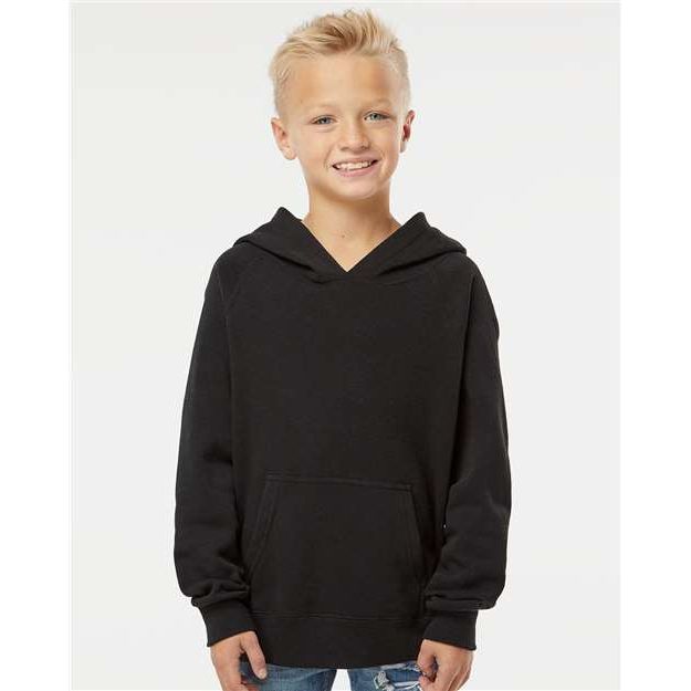 Independent Trading Co. Youth Lightweight Special Blend Raglan Hooded Sweatshirt - Independent Trading Co. PRM15YSB Independent Trading Co.