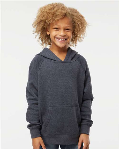 Independent Trading Co. Youth Lightweight Special Blend Raglan Hooded Sweatshirt - Independent Trading Co. PRM15YSB