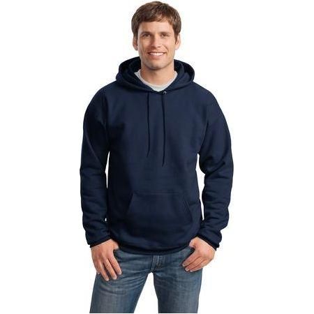 Mens Ultimate Cotton - Pullover Hooded Sweatshirt Joe's USA Medium Navy