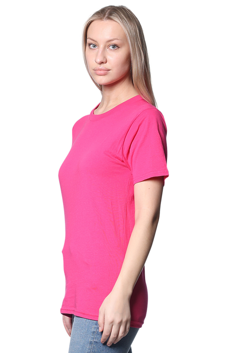 Royal Apparel 5051 Unisex Short Sleeve Tee - Fuchsia