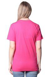 Royal Apparel 5051 Unisex Short Sleeve Tee - Fuchsia