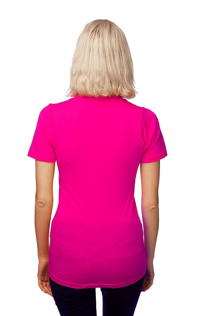 Royal Apparel 5051 Unisex Short Sleeve Tee - Fuchsia