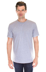 Royal Apparel 5051 Unisex Short Sleeve Tee - Heather Grey