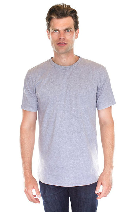 Royal Apparel 5051 Unisex Short Sleeve Tee - Heather Grey