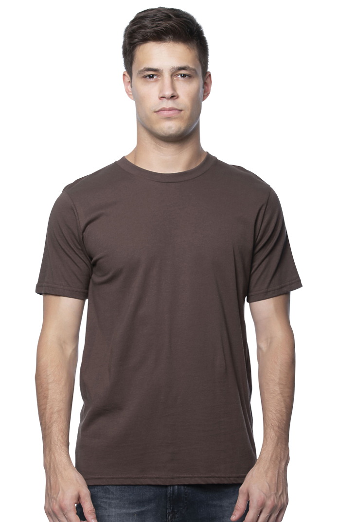 Royal Apparel 5051ORG Unisex Organic Short Sleeve Tee - Bark