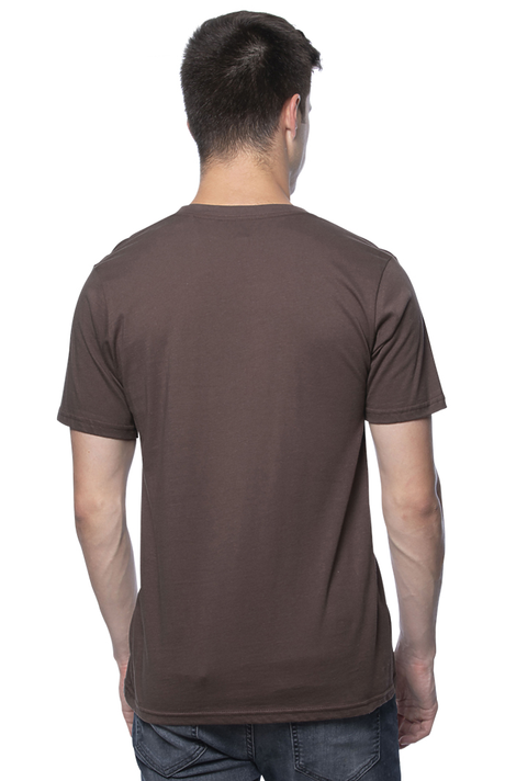 Royal Apparel 5051ORG Unisex Organic Short Sleeve Tee - Bark