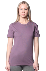 Royal Apparel 5051ORG Unisex Organic Short Sleeve Tee - Eggplant