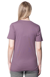 Royal Apparel 5051ORG Unisex Organic Short Sleeve Tee - Eggplant