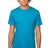 Royal Apparel 5051ORG Unisex Organic Short Sleeve Tee - Malibu Blue