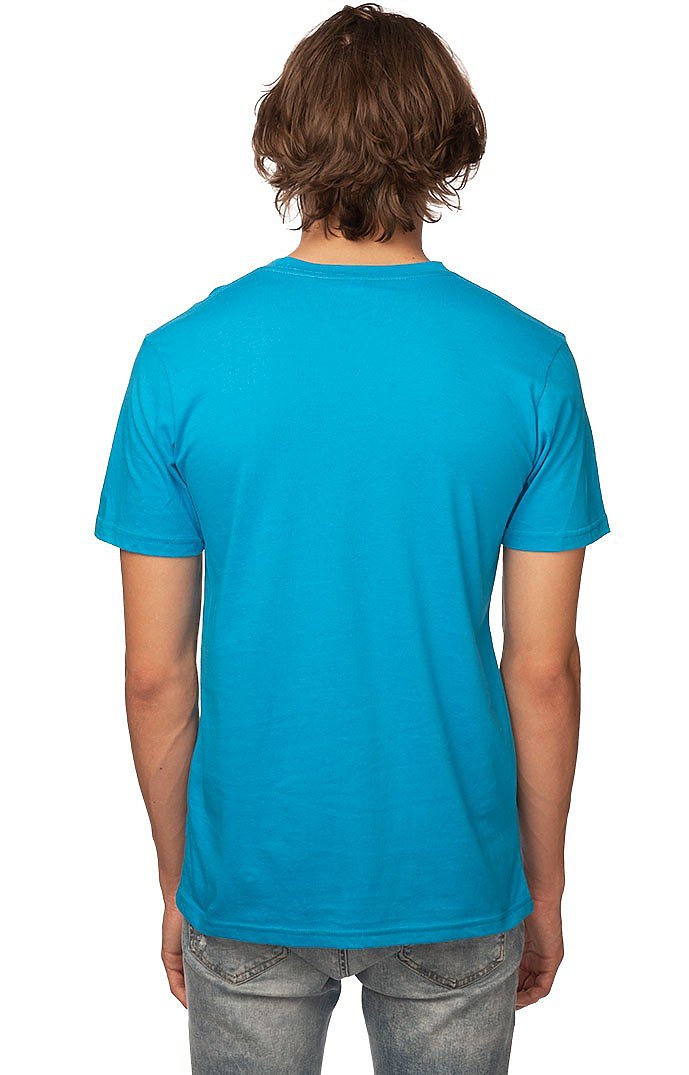 Royal Apparel 5051ORG Unisex Organic Short Sleeve Tee - Malibu Blue