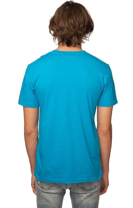 Royal Apparel 5051ORG Unisex Organic Short Sleeve Tee - Malibu Blue