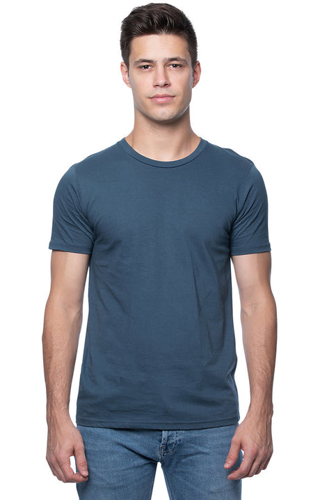 Royal Apparel 5051ORG Unisex Organic Short Sleeve Tee - Pacific Blue