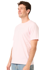 Royal Apparel 5051ORG Unisex Organic Short Sleeve Tee - Rose Pink