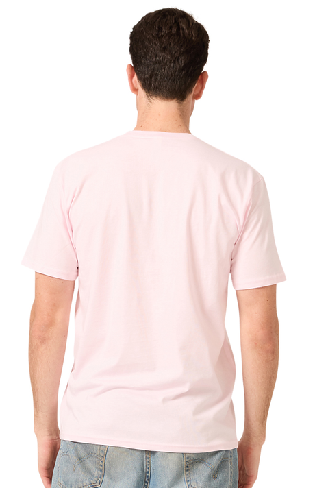 Royal Apparel 5051ORG Unisex Organic Short Sleeve Tee - Rose Pink
