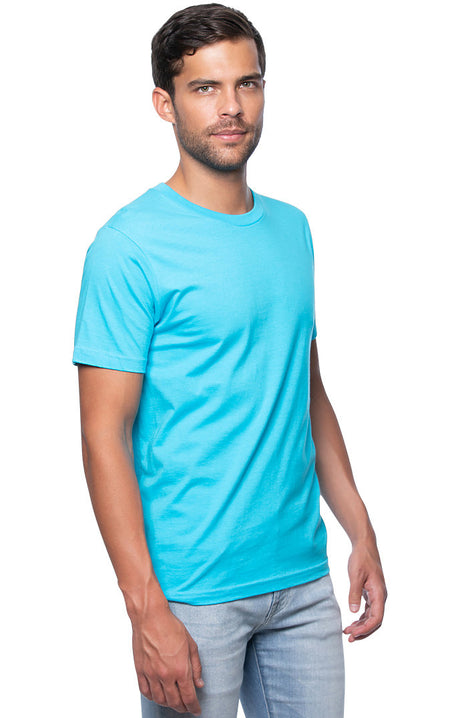 Royal Apparel 5051ORG Unisex Organic Short Sleeve Tee - Scuba Blue