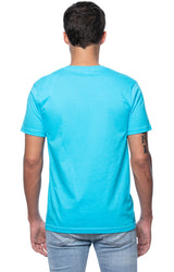 Royal Apparel 5051ORG Unisex Organic Short Sleeve Tee - Scuba Blue