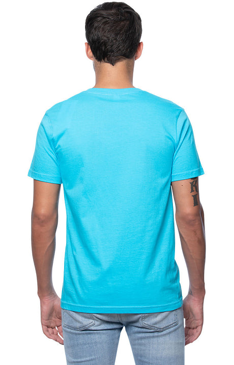 Royal Apparel 5051ORG Unisex Organic Short Sleeve Tee - Scuba Blue