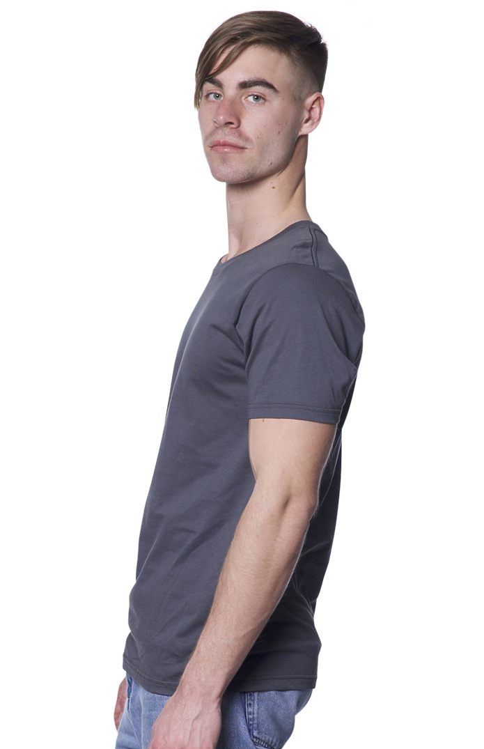 Royal Apparel 5051ORG Unisex Organic Short Sleeve Tee - Slate