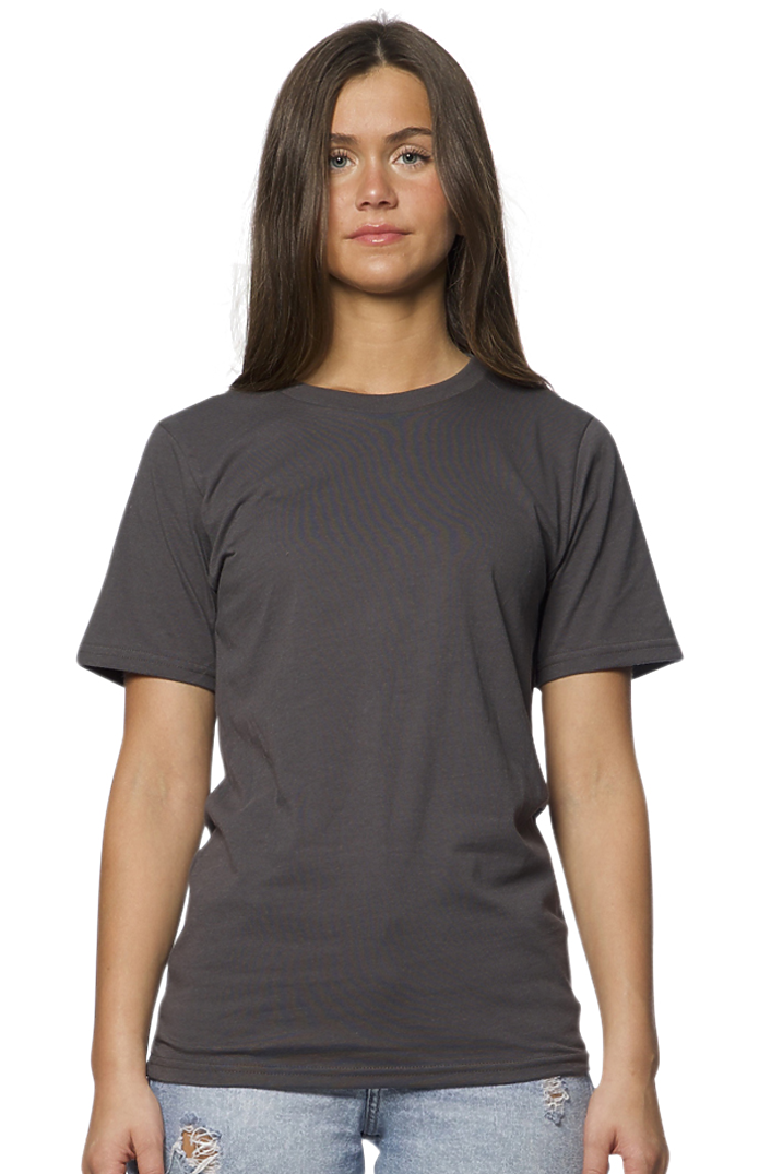 Royal Apparel 5051ORG Unisex Organic Short Sleeve Tee - Slate