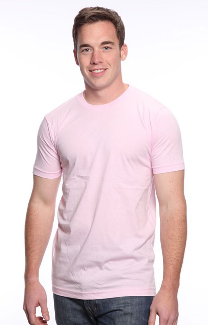 Royal Apparel 5051 Unisex Short Sleeve Tee - Pink