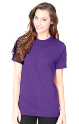 Royal Apparel 5051 Unisex Short Sleeve Tee - Purple