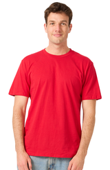 Royal Apparel 5051 Unisex Short Sleeve Tee - Red