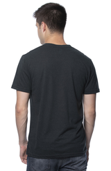 Royal Apparel 5051UNN Unisex Union Short Sleeve Tee - Black