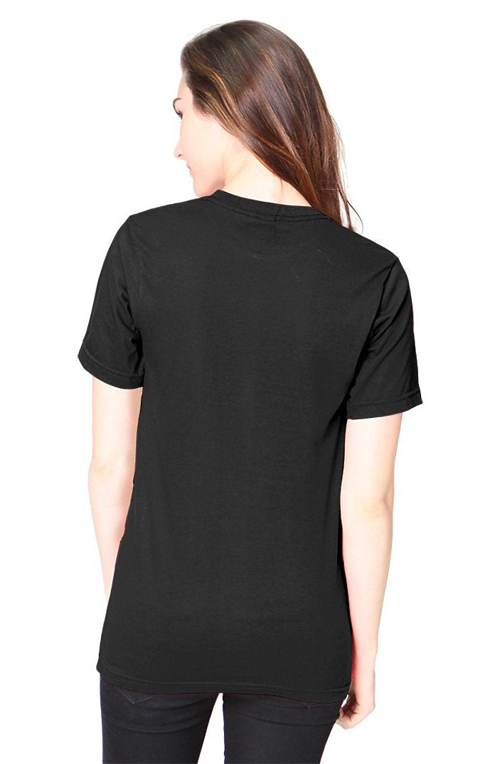 Royal Apparel 5051UNN Unisex Union Short Sleeve Tee - Black