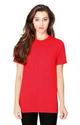 Royal Apparel 5051UNN Unisex Union Short Sleeve Tee - Red