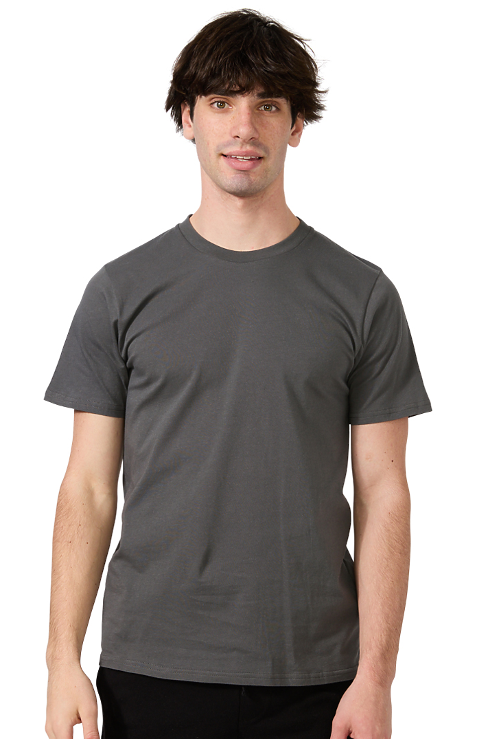 Royal Apparel 5051USA Unisex Short Sleeve USA Tee - Asphalt