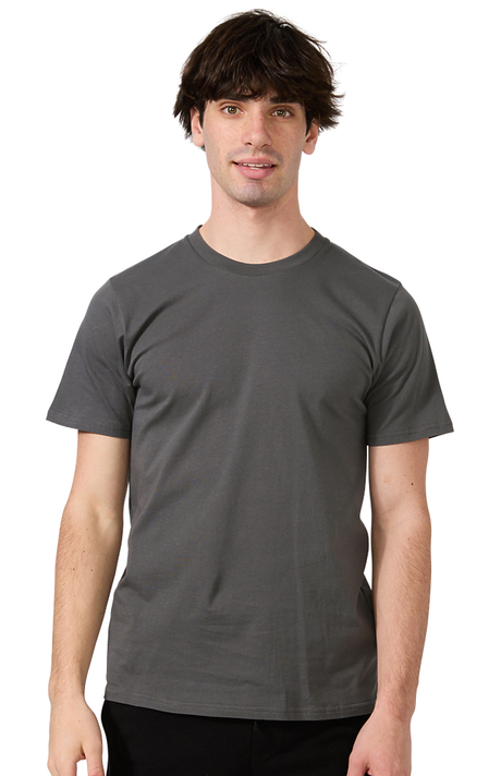 Royal Apparel 5051USA Unisex Short Sleeve USA Tee - Asphalt