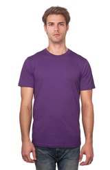 Royal Apparel 5051USA Unisex Short Sleeve USA Tee - Purple