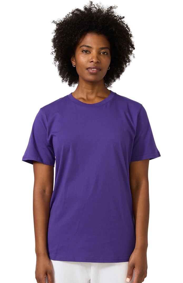 Royal Apparel 5051USA Unisex Short Sleeve USA Tee - Purple