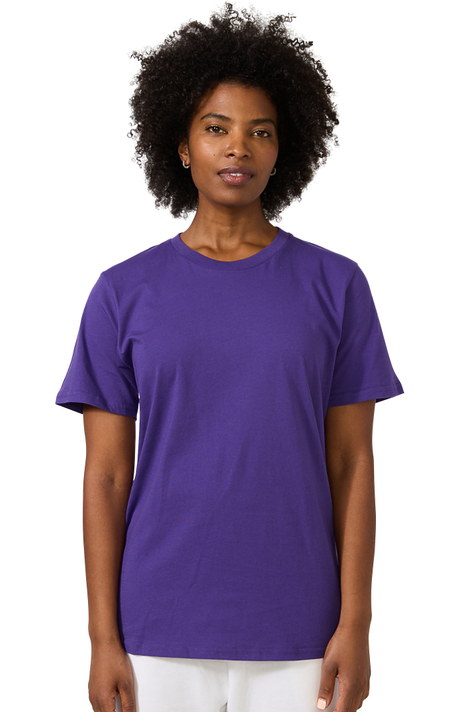 Royal Apparel 5051USA Unisex Short Sleeve USA Tee - Purple