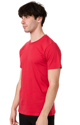 Royal Apparel 5051USA Unisex Short Sleeve USA Tee - Red