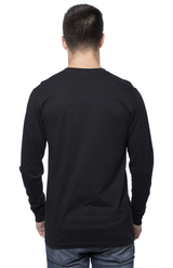 Royal Apparel 5054 Unisex Long Sleeve Tee - Black