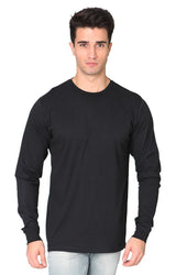 Royal Apparel 5054 Unisex Long Sleeve Tee - Black