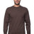 Royal Apparel 5054 Unisex Long Sleeve Tee - Chocolate