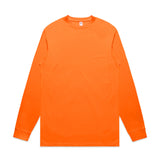 AS Colour Block Safety L/S Tee | 5054F | AS Colour 5054F