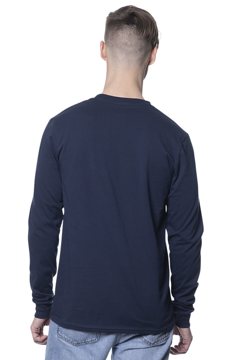 Royal Apparel 5054 Unisex Long Sleeve Tee - Navy